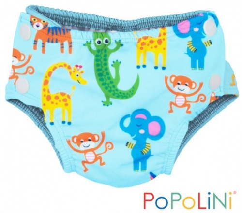 Popolini Reusable Swim Nappy Zoo